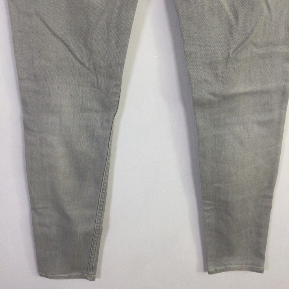 IRO Womens Skinny Jeans Denim Stretch Regular Fit Light Wash Gray Size 25 - Picture 9 of 14